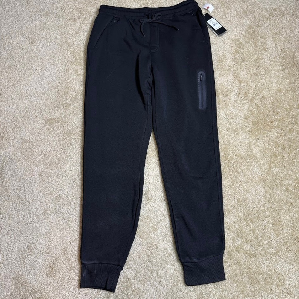 Leg3nd Performance Jogger Sweatpants Athletic Fit Men's M Black Drawstring NWT